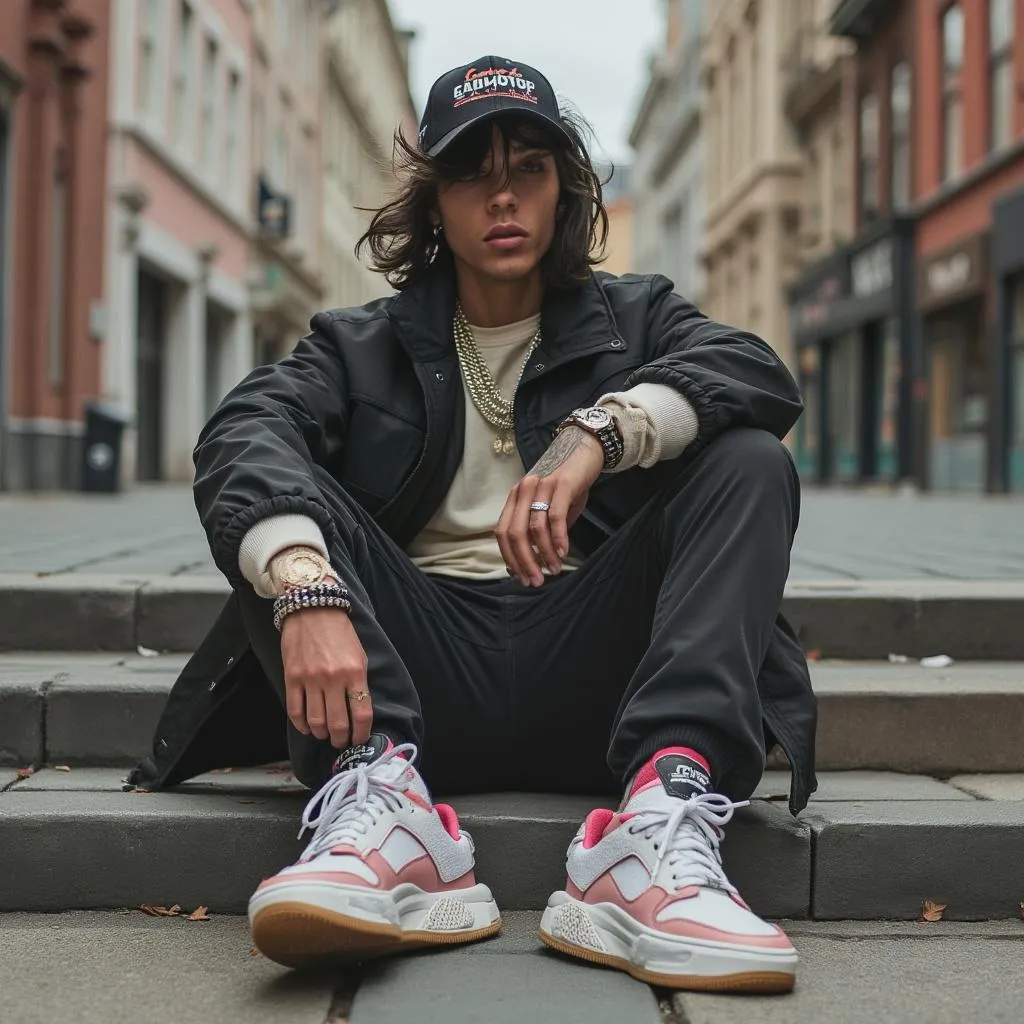 Módny influencer s kolekciou Schemozzleszx